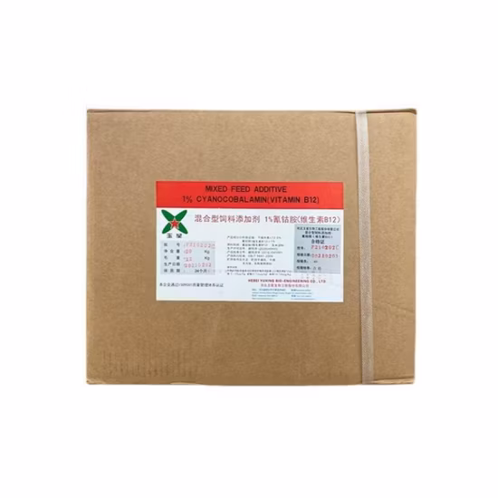 Vitamin B12 Cyanocobalamin 1 % Futterbestandteile für Tiere